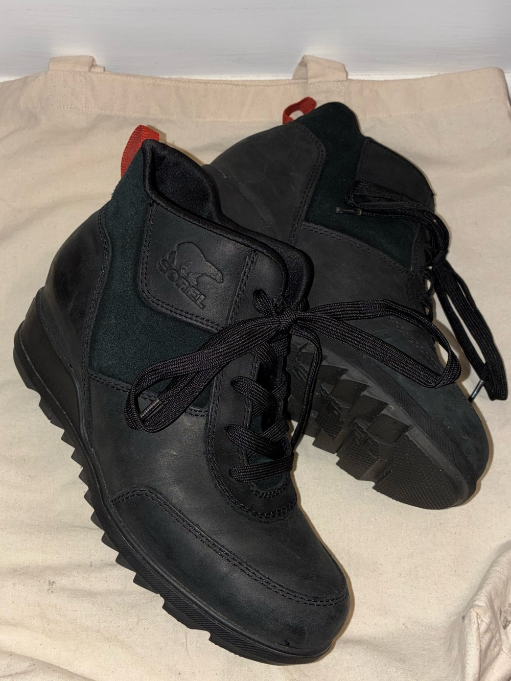 Sorel Evie Lace-Up Booties